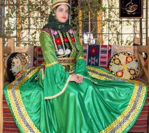 عکس لباس قاجاری زنانه