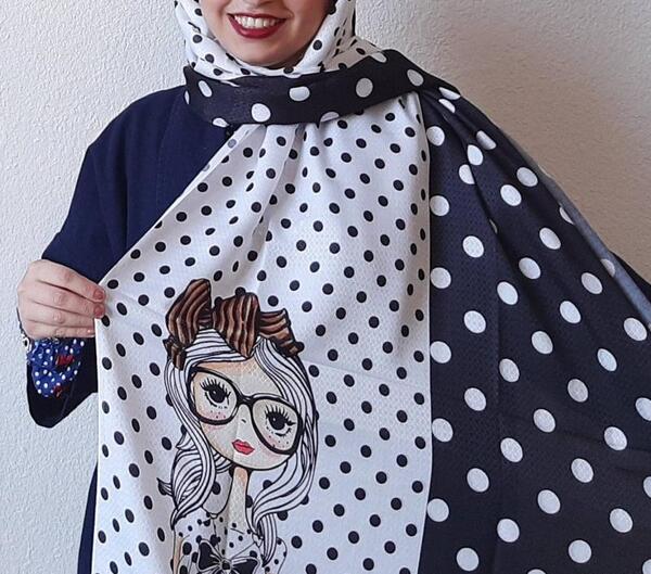 عکس از شال فانتزی دخترانه