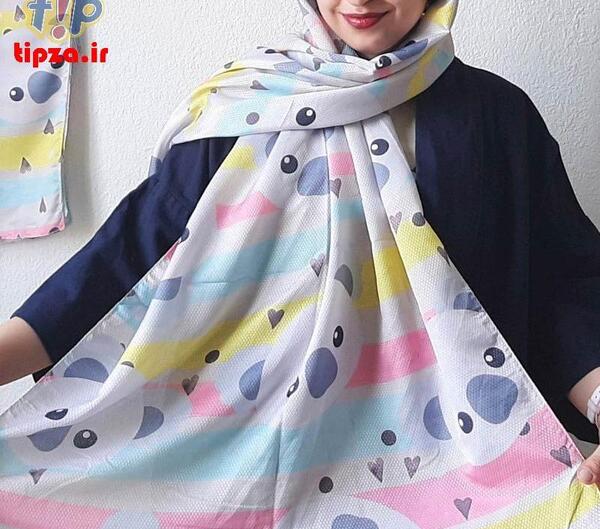 عکس از شال فانتزی دخترانه