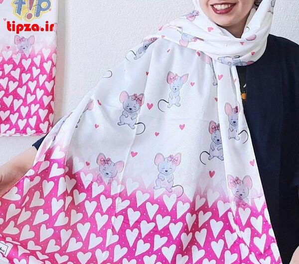 عکس از شال فانتزی دخترانه