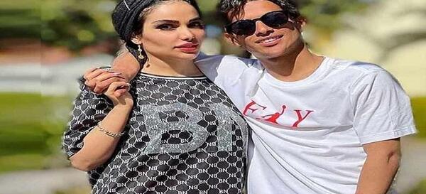 عکس مهدی قائدی با همسرش
