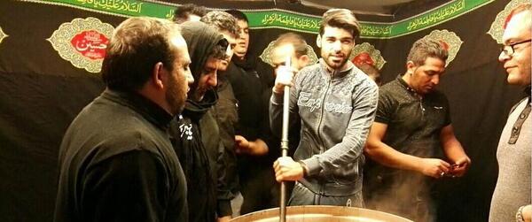 عکس مهدی طارمی و خانواده اش