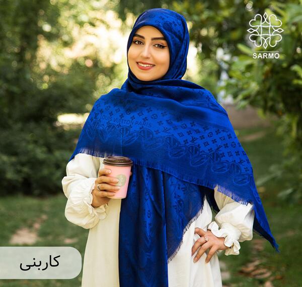 عکس روسری ژاکارد