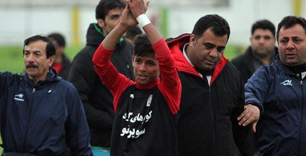 عکس مهدی قائدی در پرسپولیس