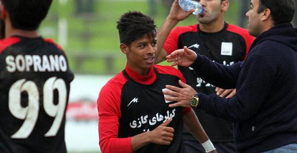 عکس مهدی قائدی در پرسپولیس