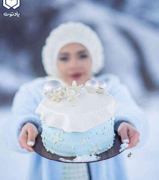 ایده عکس تولد در زمستان