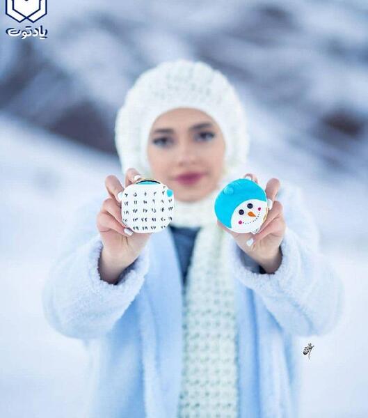 ایده عکس تولد در زمستان