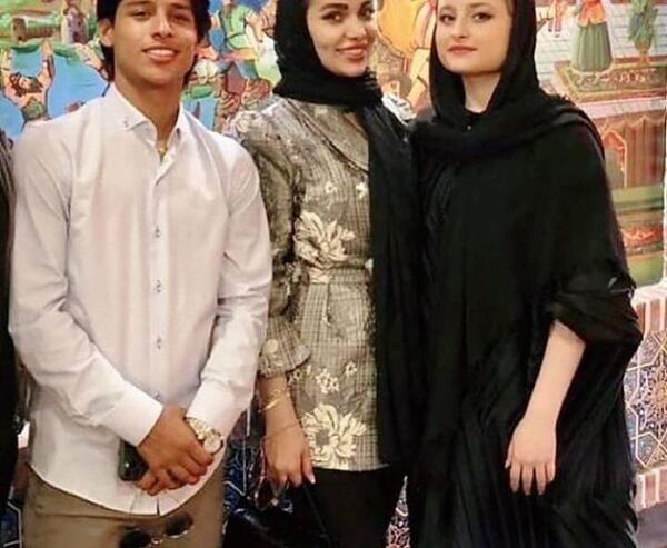 عکس مهدی قائدی با سارا نیکا