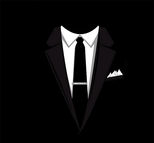 عکس کراوات سیاه