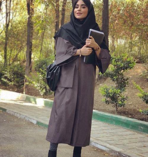 عکس دختر مقنعه ای خوشگل