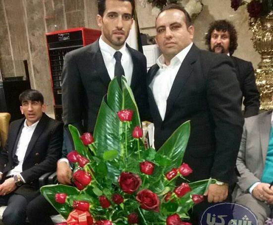 عکس وحید امیری با خانواده