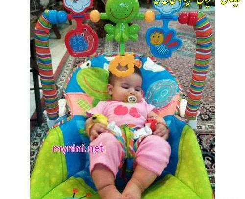عکس نوزاد گهواره
