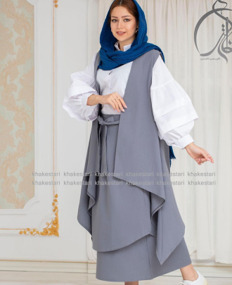 عکس مدل سارافون طوسی