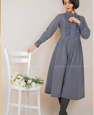 عکس مدل سارافون طوسی