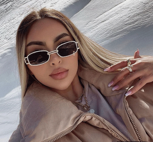 عکس عینک دودی دخترانه