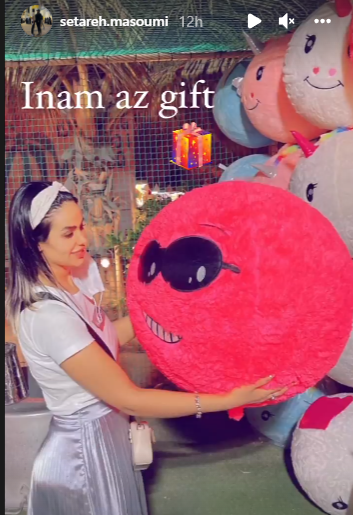 عکس مهدی قائدی با سارا و نیکا
