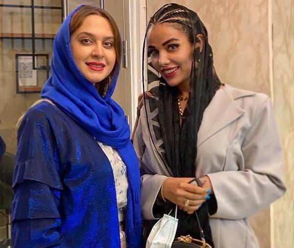 عکس مهدی قائدی با سارا و نیکا