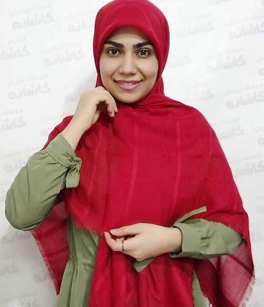 عکس روسری نخی ساده
