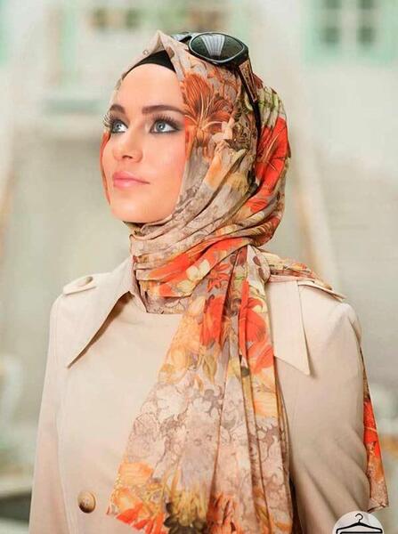 عکس روسری رنگ