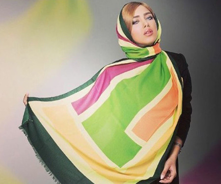 عکس روسری رنگ