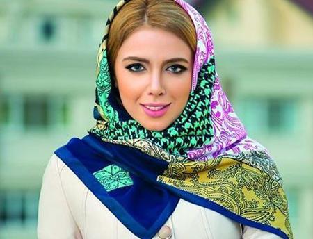 عکس روسری رنگ