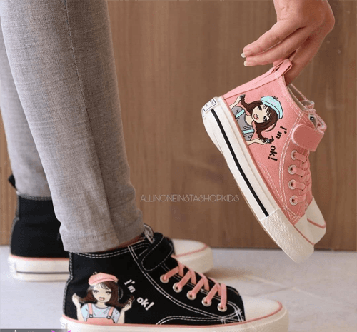 عکس کفش آل استار دخترانه