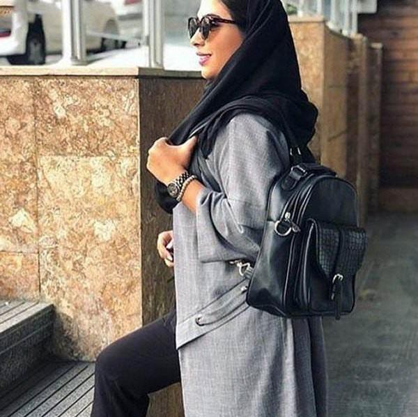 عکس دختر با مقنعه خوشگل