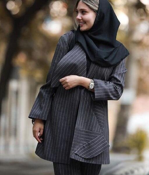 عکس دختر با مقنعه خوشگل