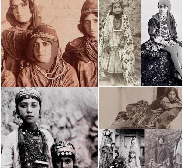 عکس دختر ایرانی قدیمی