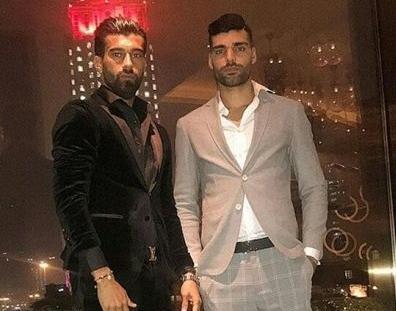 عکس مهدی طارمی و خواهرش