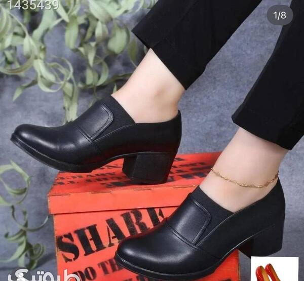عکس کفش پاشنه بلند کارمندی