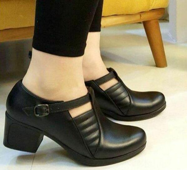 عکس کفش پاشنه بلند کارمندی
