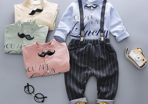 عکس لباس نوزاد بچه گانه
