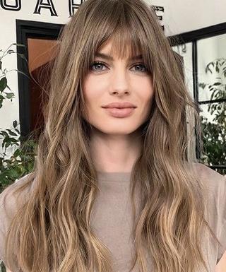عکس مدل موی صاف بلند