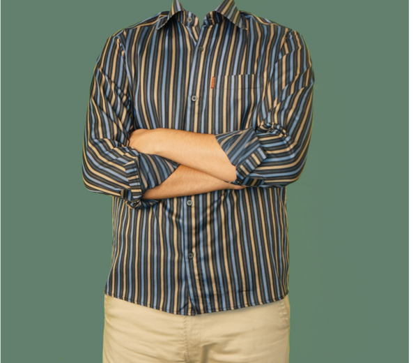عکس پیراهن راه راه مردانه