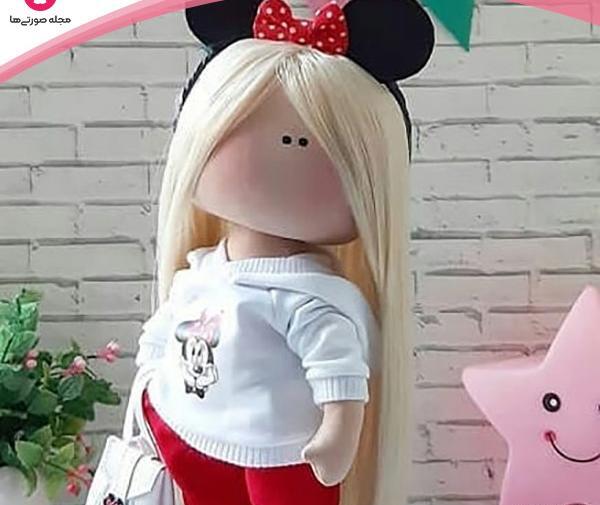 عکس عروسک با نمد