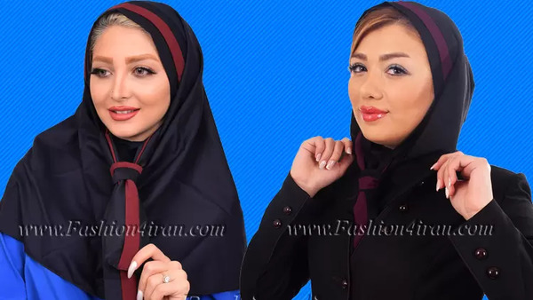 عکس مقنعه نخی