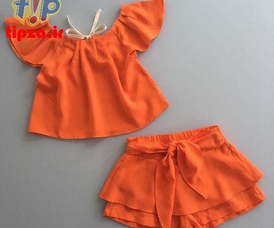 عکس تاپ شلوارک بچه گانه