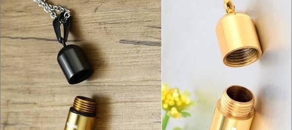 عکس گردنبند کپسول