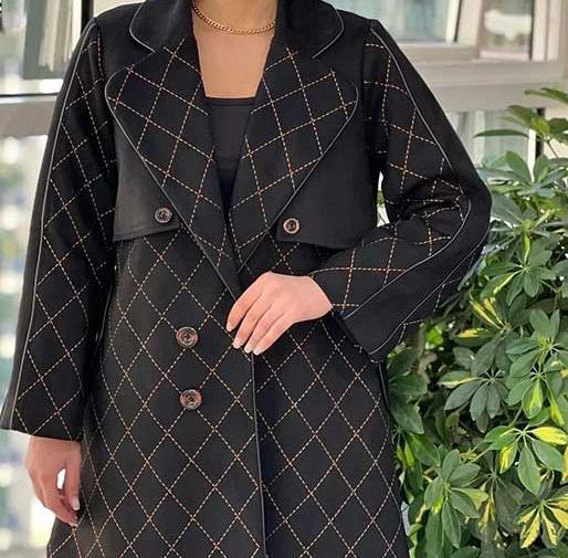 عکس پالتو زنانه مشکی