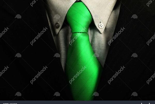 عکس کراوات سبز