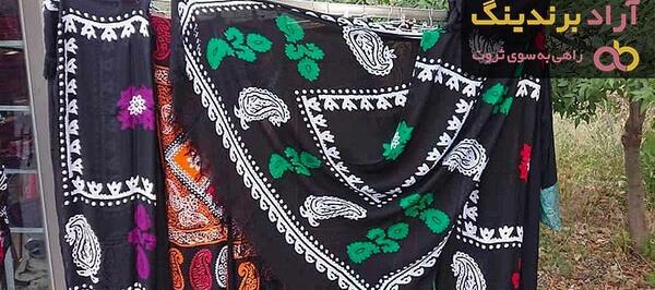 عکس روسری روی لباس کردی