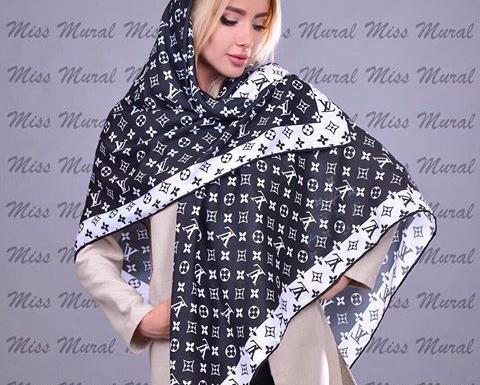 عکس روسری نخی قواره بزرگ