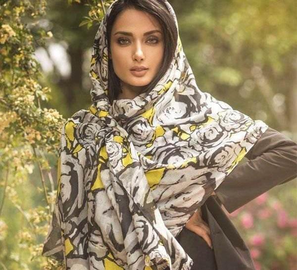 عکس روسری نخی قواره بزرگ