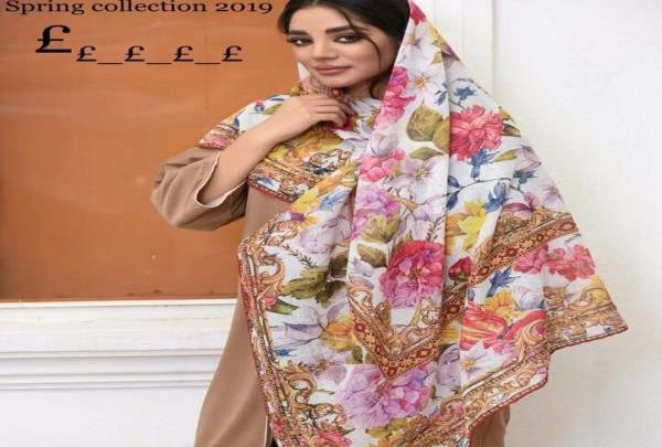 عکس روسری نخی قواره بزرگ