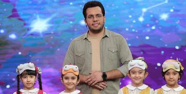 عکس مجری برنامه اعجوبه ها