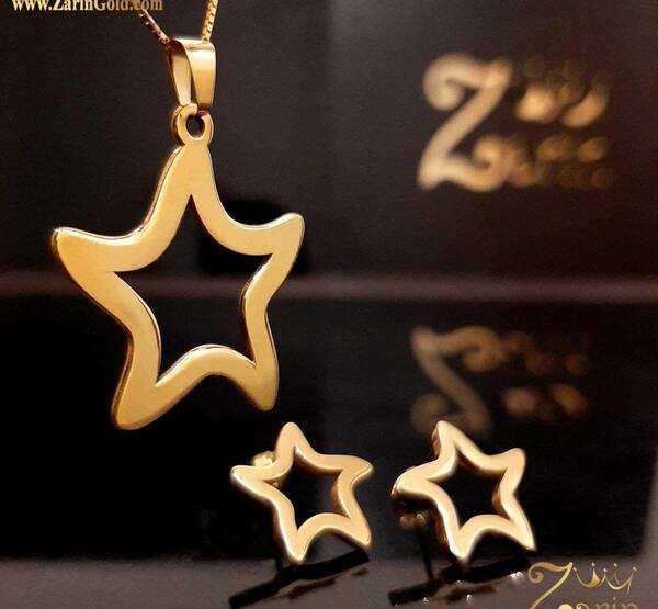 عکس نیم ست طلا