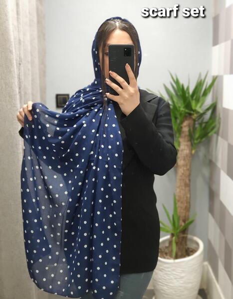 عکس شال خال خالی