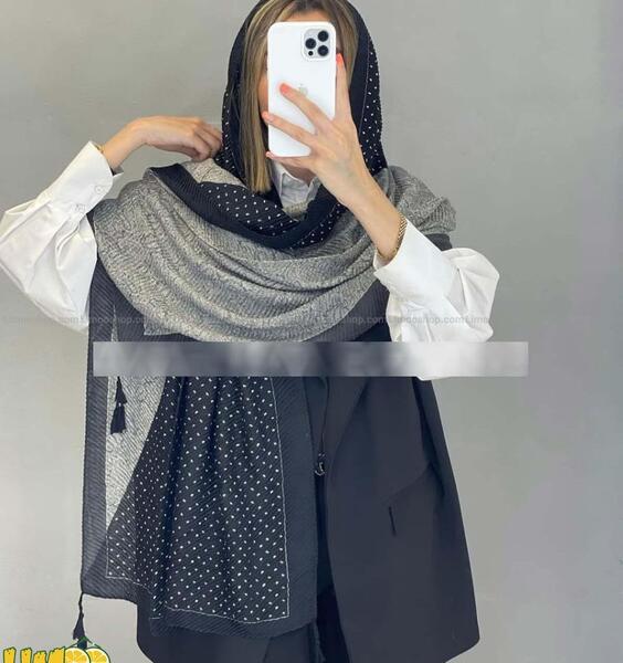 عکس شال خال خالی