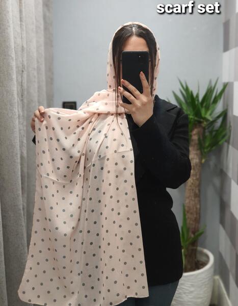 عکس شال خال خالی